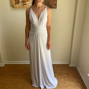 White gown